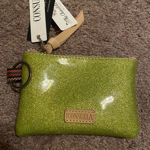 NWT Consuela Lime Green Teeny Pouch